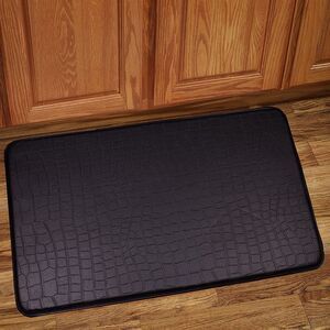 Sweet Home Collection Memory Foam Anti Fatigue Kitchen Floor Mat Rug, Crocodile